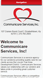 Mobile Screenshot of communicareservices.org
